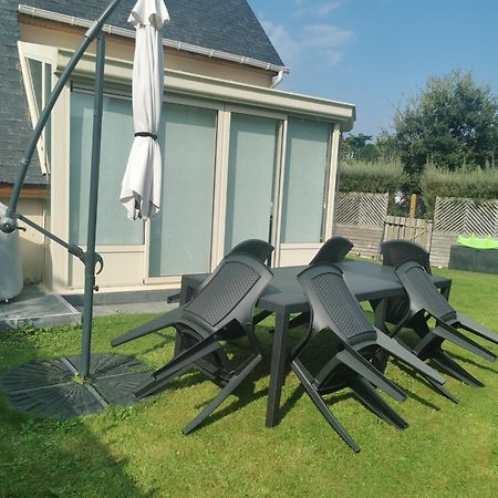 Perle Beach, Petite Maison Situee En Bord De Plage, Piscine. Guidel Luaran gambar