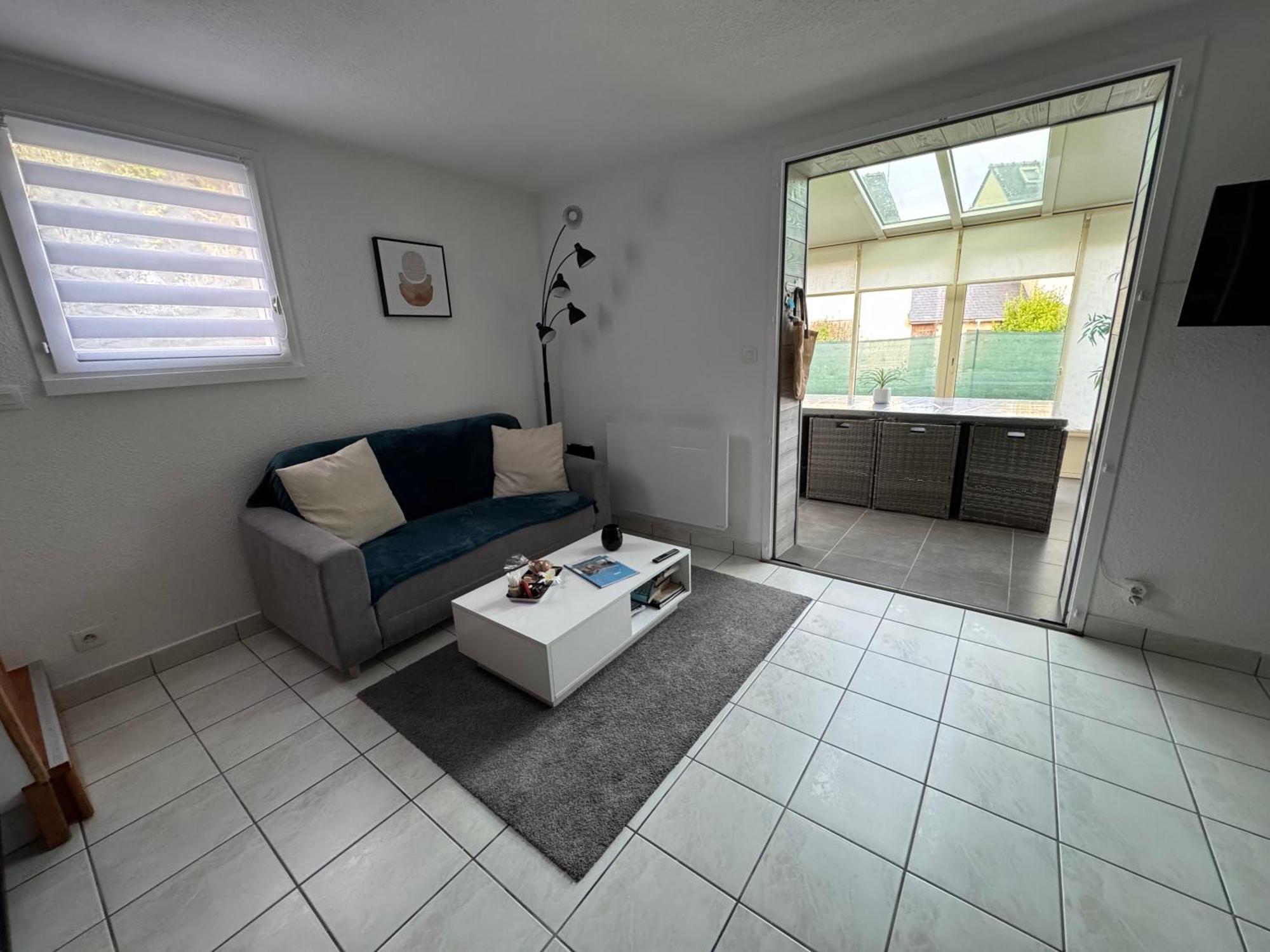 Perle Beach, Petite Maison Situee En Bord De Plage, Piscine. Guidel Luaran gambar