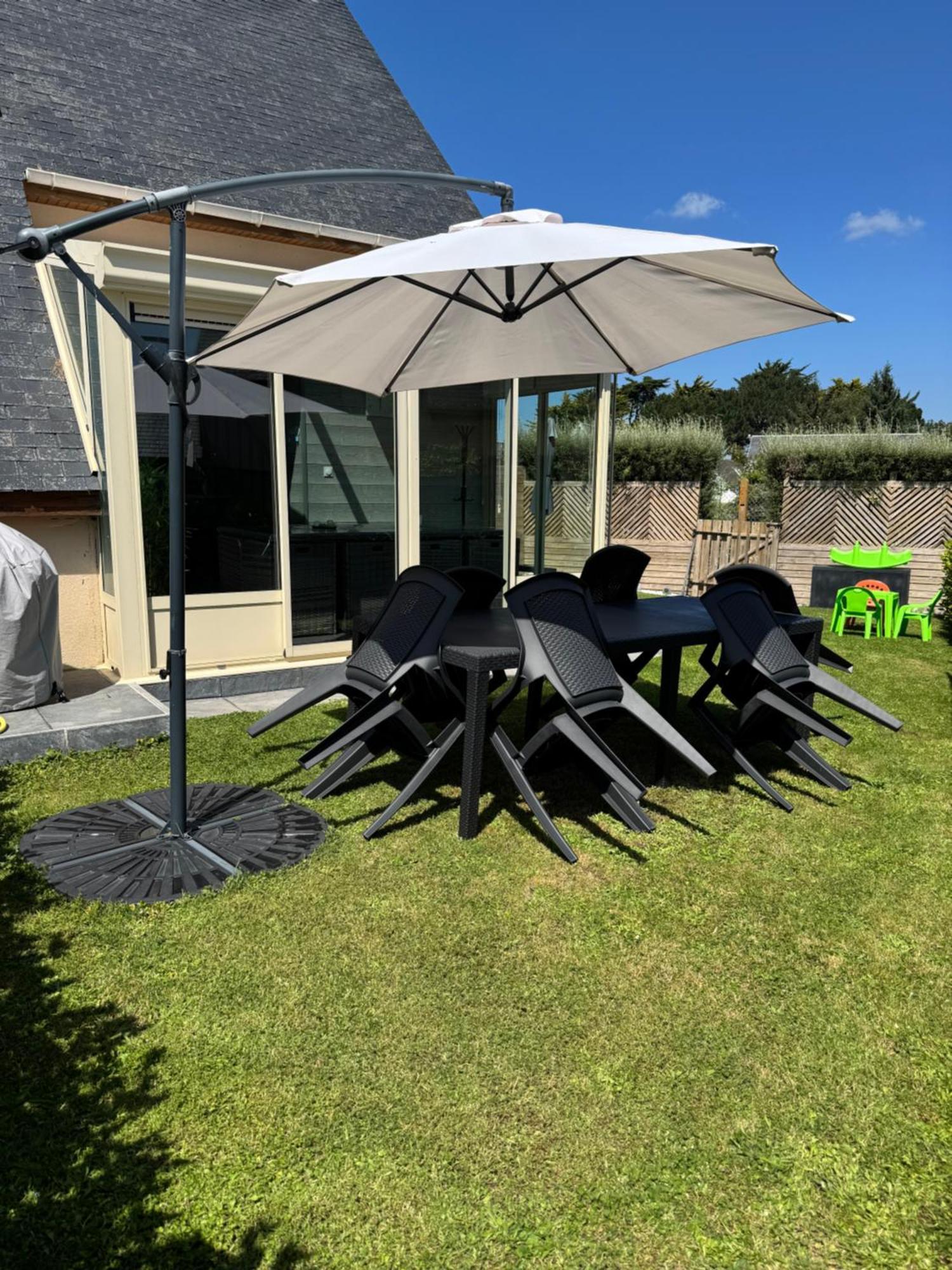 Perle Beach, Petite Maison Situee En Bord De Plage, Piscine. Guidel Luaran gambar